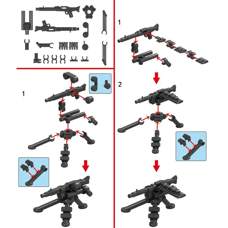 SWAT Armored Vehicle Brick Set – view 5