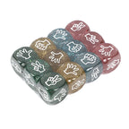 Glitter Rock Paper Scissors Dice Set (10PCS) – view 4