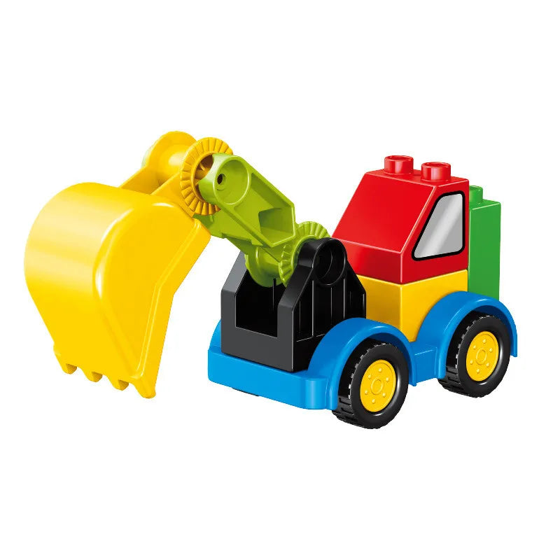 Large Block Construction Vehicle Set – view 4