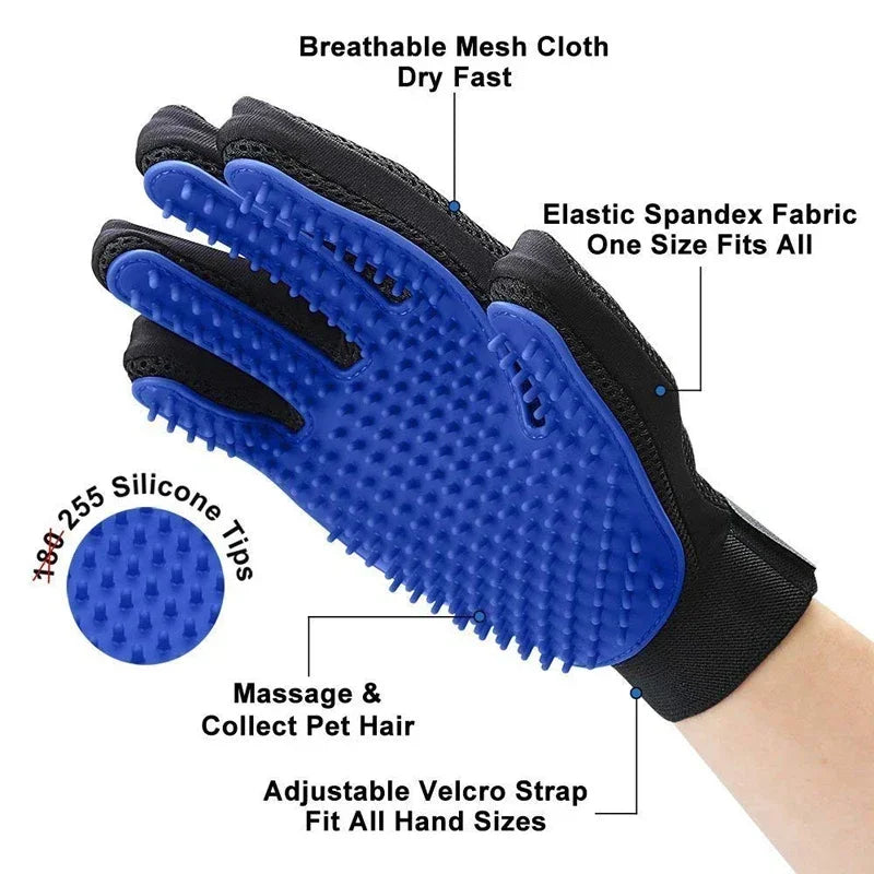 Silicone Pet Grooming Glove – view 4