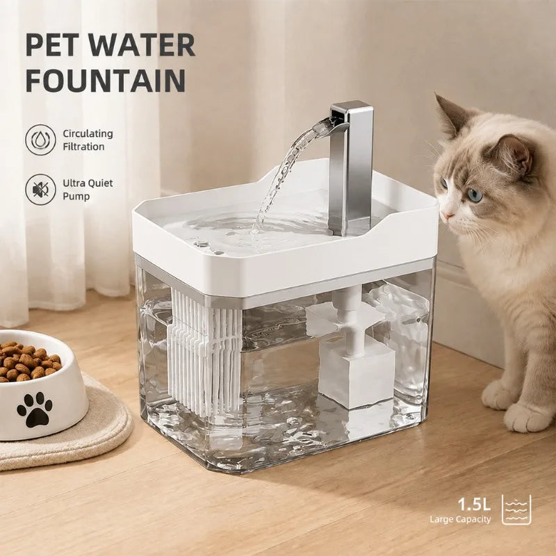 Automatic Pet Water Fountain 1.5L