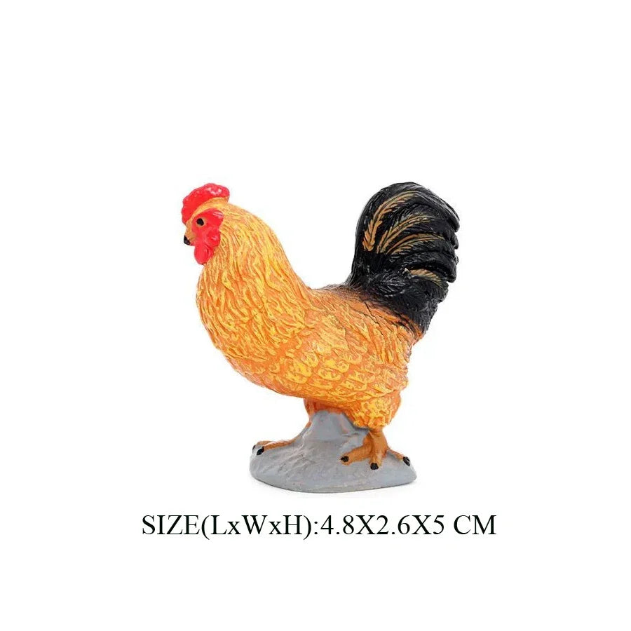 Realistic Farm Poultry Figurines – view 19
