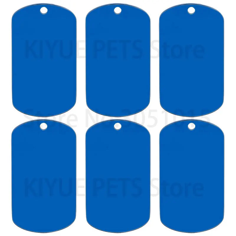 Blank Stainless Steel Dog ID Tags – view 11