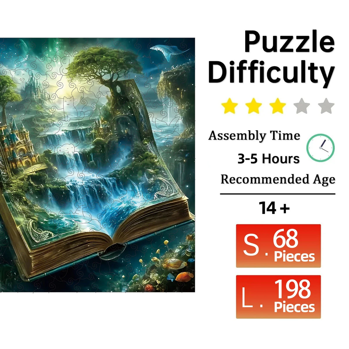 Wooden Jigsaw Puzzle for Adults – view 3