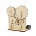 3D Wooden Mechanical Gear Puzzle Kit