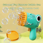 Dinosaur 40-Hole Bubble Machine for Kids – view 3