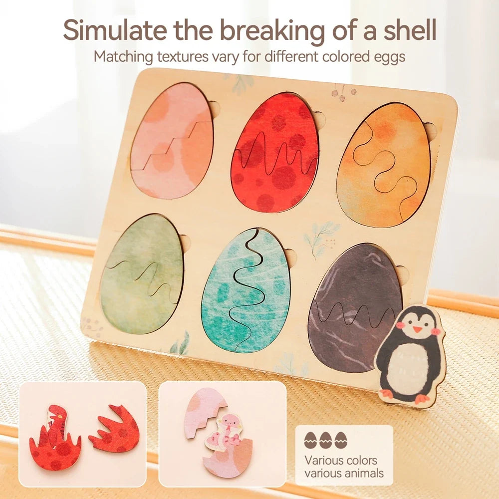 Montessori Wooden Animal Puzzle Board – view 4