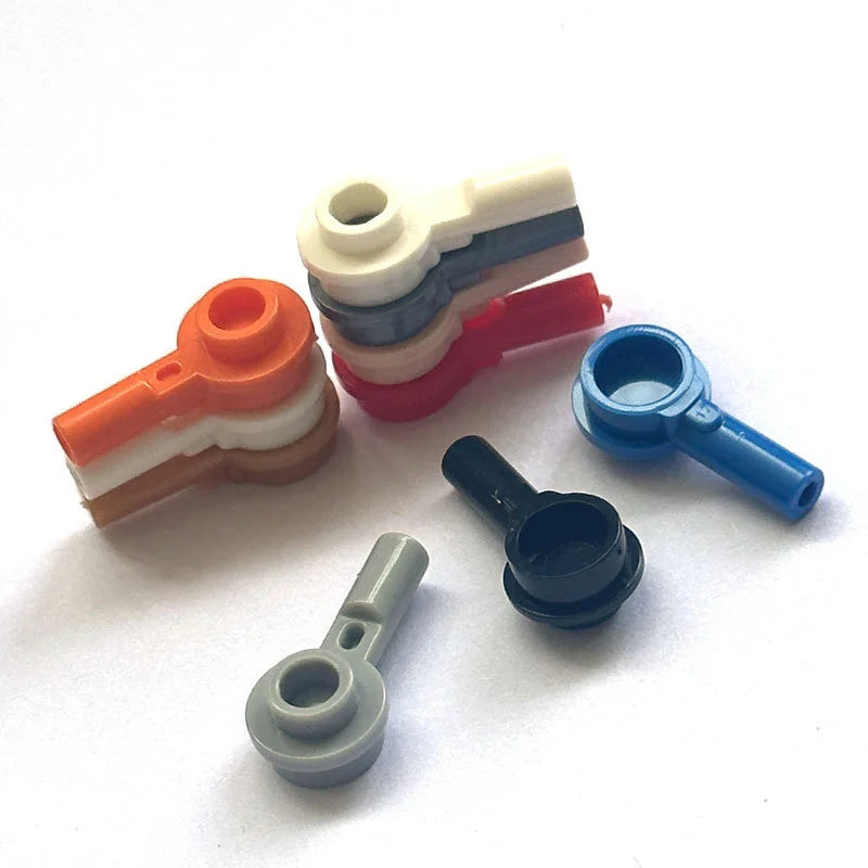 10PCS 1x1 Round Plates with Bar – view 2