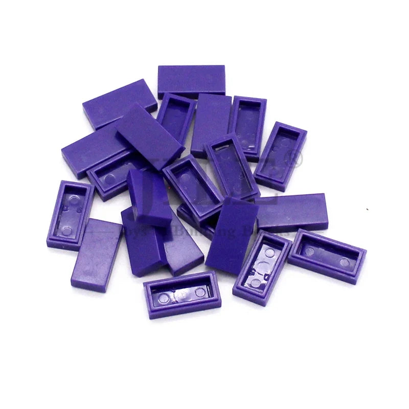 200PCS 1x2 Smooth Tiles Bulk Pack – view 14