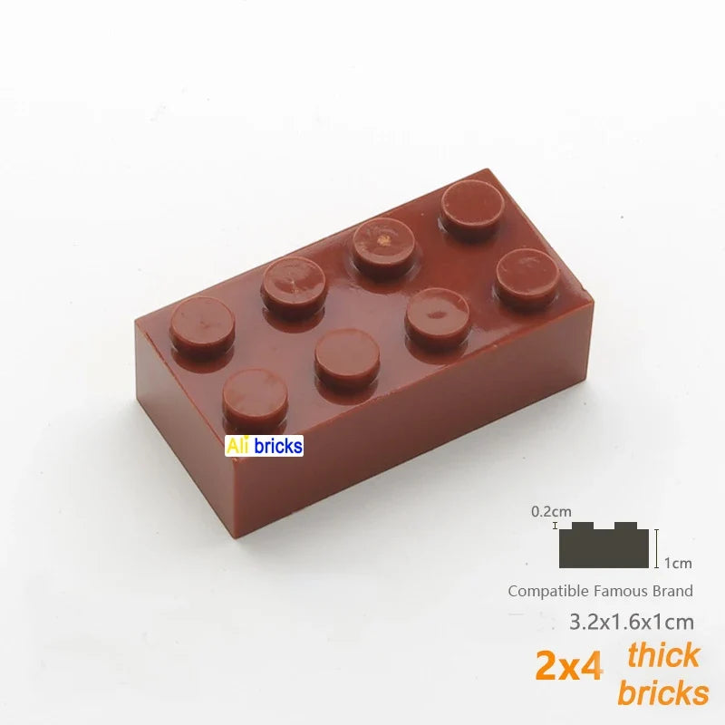 80PCS Classic 2x4 Building Bricks Bulk Set – view 3