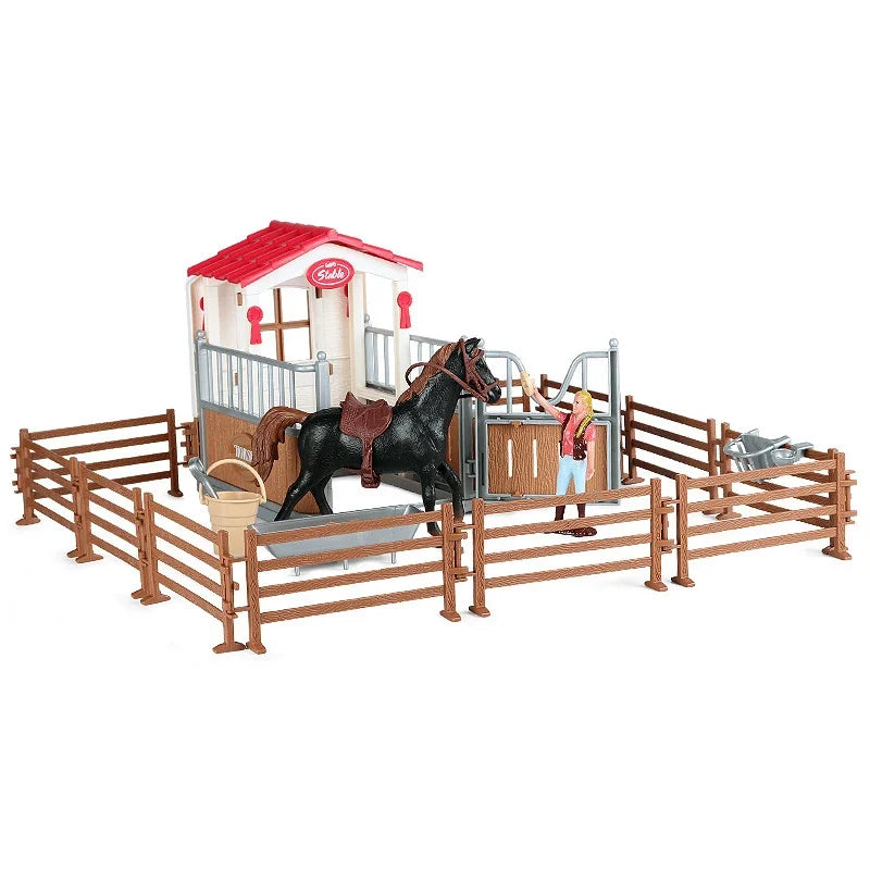 Horse Race Farm Playset with Figures – view 10