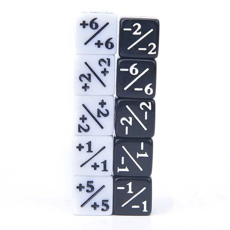 Positive & Negative Counting Dice (10PCS) – view 7