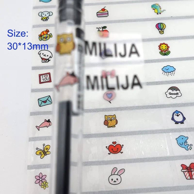 Personalized Waterproof Name Stickers (120PCS) – view 6