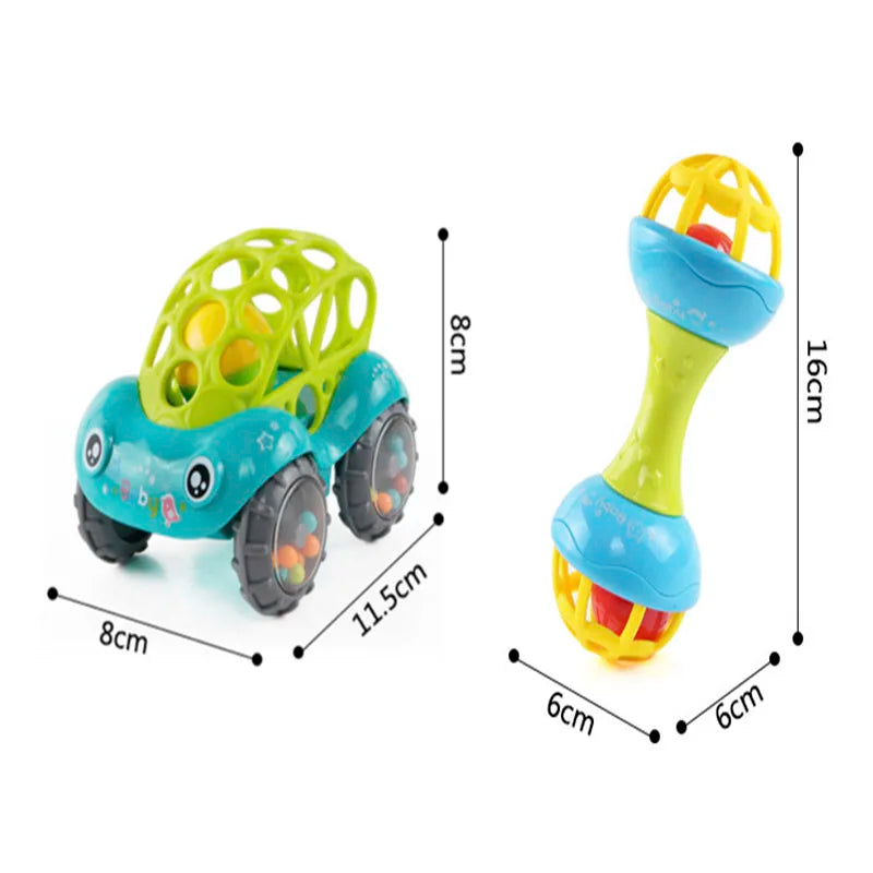 Baby Sensory Rattle & Silicone Teether – view 5