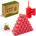 Strawberry-Scented Dog Poop Bags