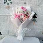 Cartoon Cat Plush Rose Bouquet – view 39