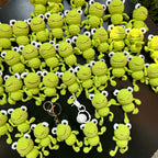 Handmade Crochet Frog Keychain – view 2