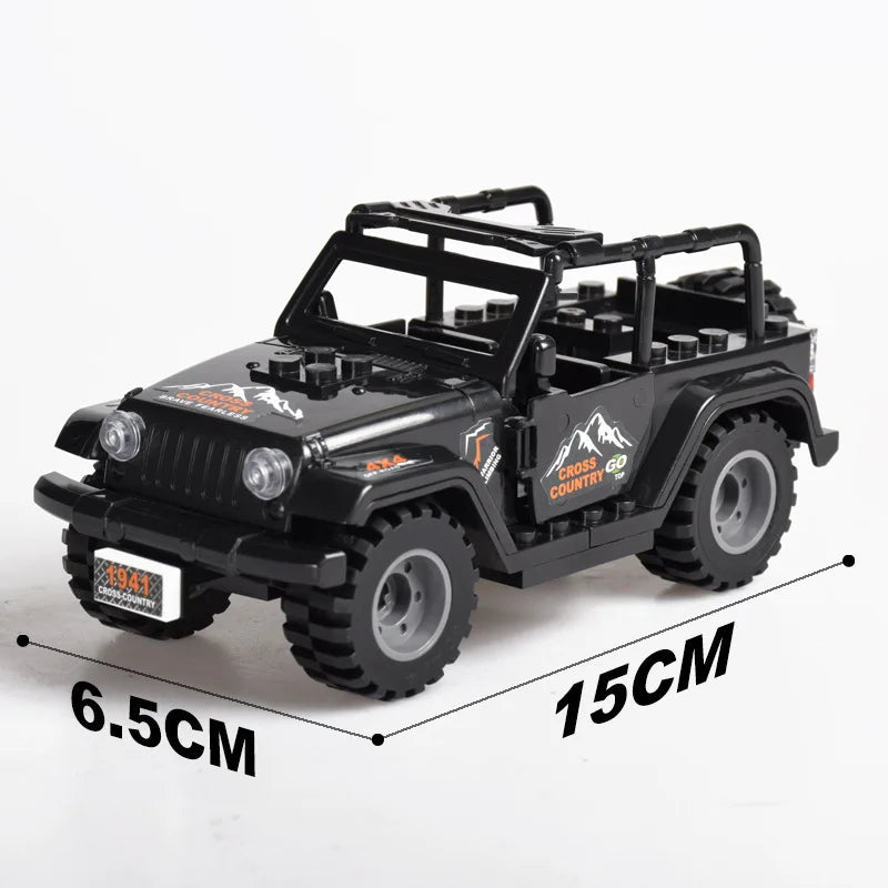 Military Jeep & Commando Brick Set – view 65