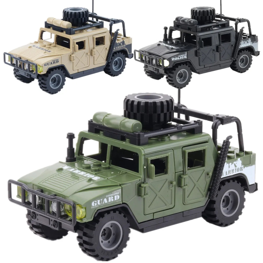 Military Jeep & Commando Brick Set – view 3