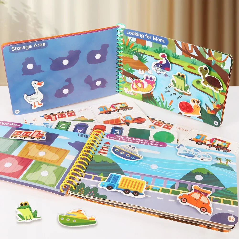 Reusable Sticker Busy Book for Kids – view 3