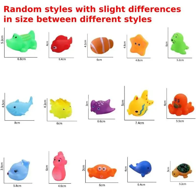 Sea Animal Bath Toys (10PCS) – view 6