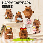 Cute Capybara Building Block Figure