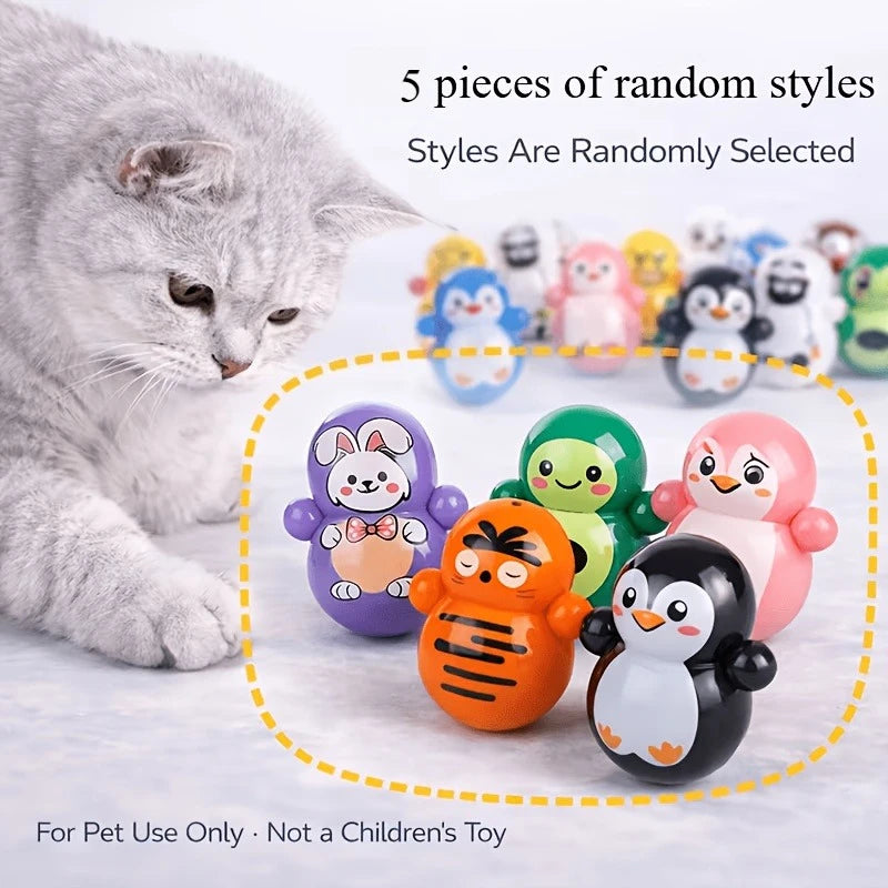 Self-Rolling Tumbler Cat Toys – view 5