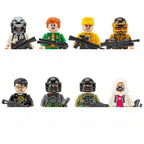 4cm Children Anime Figure Hero Building Blocks Kid Gift Assembling Toy Model Characters Figurine Bricks Boy Child Children Ninja