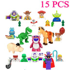 4cm Children Anime Figure Hero Building Blocks Kid Gift Assembling Toy Model Characters Figurine Bricks Boy Child Children Ninja