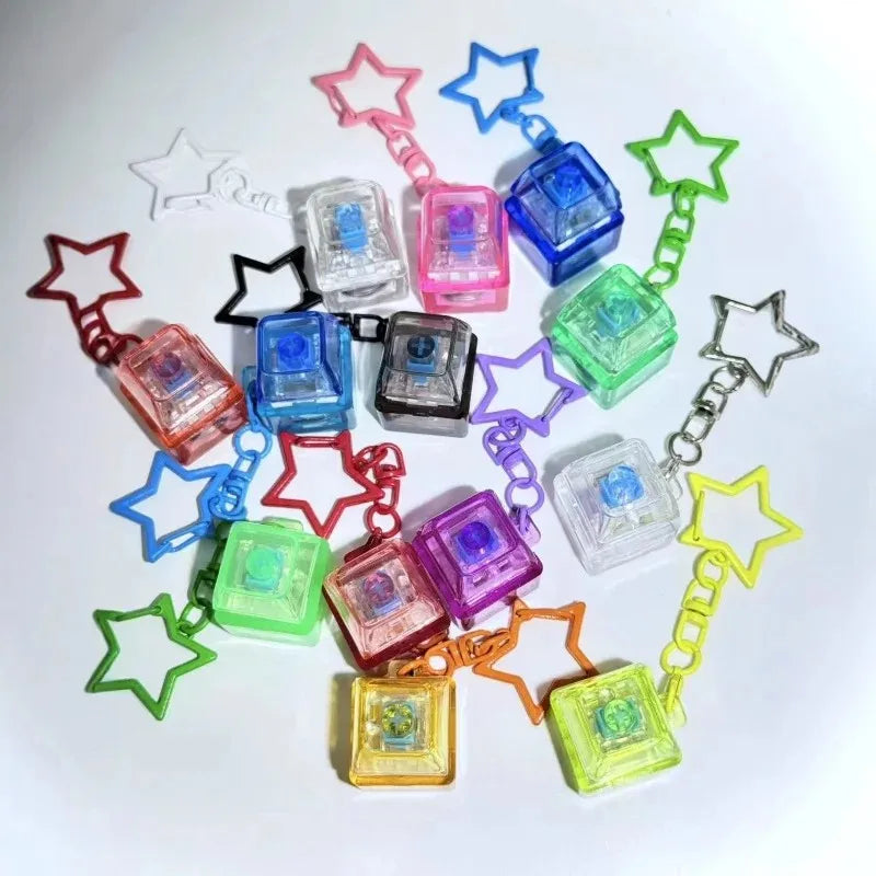 Mechanical Keyboard Button Keychain Fidget – view 4