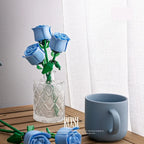 Everlasting Rose Building Block Flower Set – view 3