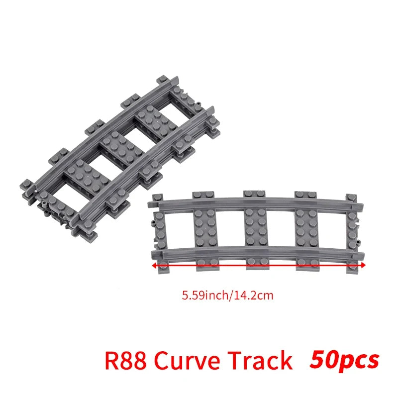 Brick Train Curve Track Parts – view 9