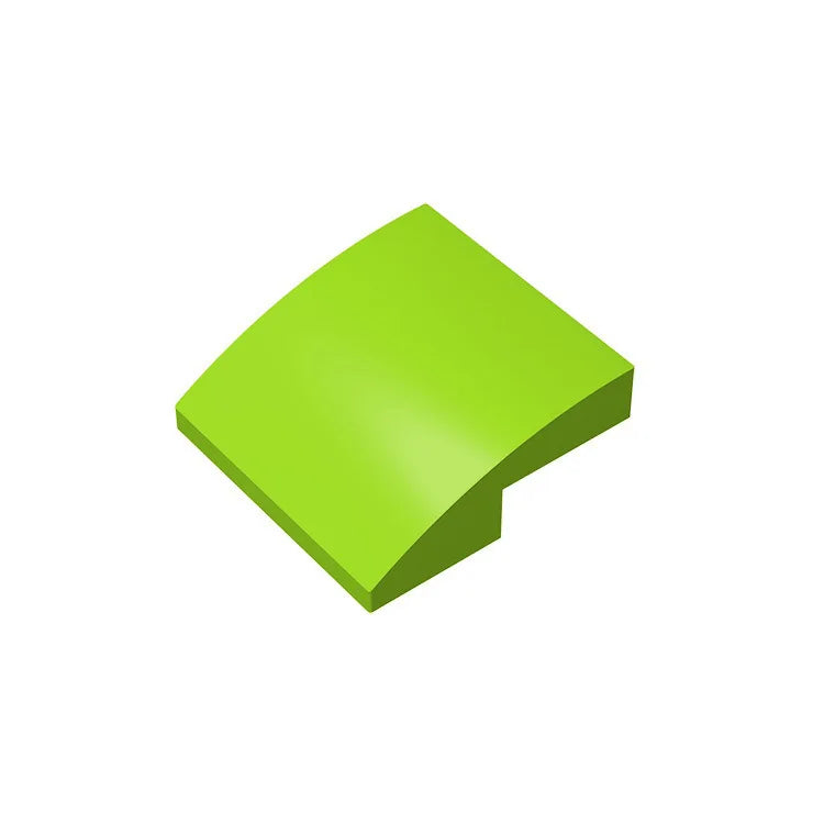 50PCS 2x2 Inverted Curved Slope Bricks – view 2