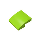 50PCS 2x2 Inverted Curved Slope Bricks – view 2