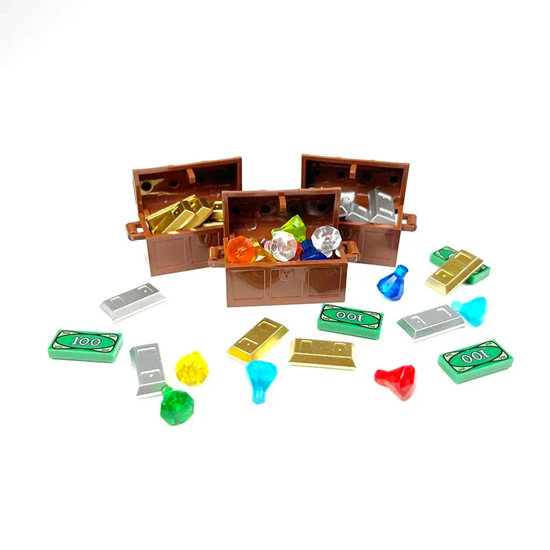 Brick Money, Coins & Treasure Parts – view 2
