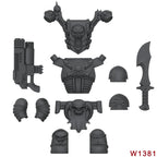 Skull Armor Building Block Figure – view 18