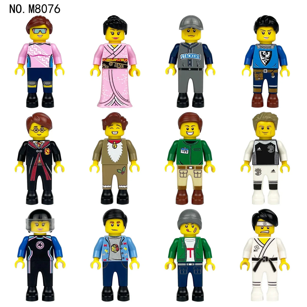 4cm Children Anime Figure Hero Building Blocks Kid Gift Assembling Toy Model Characters Figurine Bricks Boy Child Children Ninja