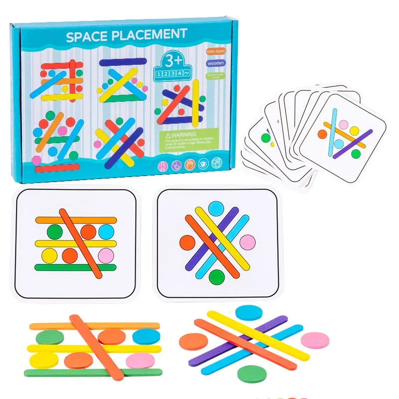 Rainbow Stick Thinking Puzzle Game