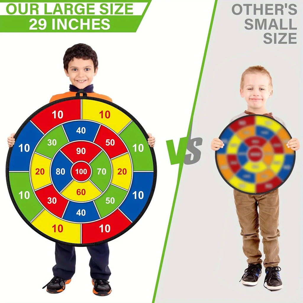 Kids Sticky Ball Dart Board Game (29") – view 2