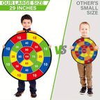 Kids Sticky Ball Dart Board Game (29") – view 2