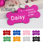 Personalized Bone Pet ID Tag