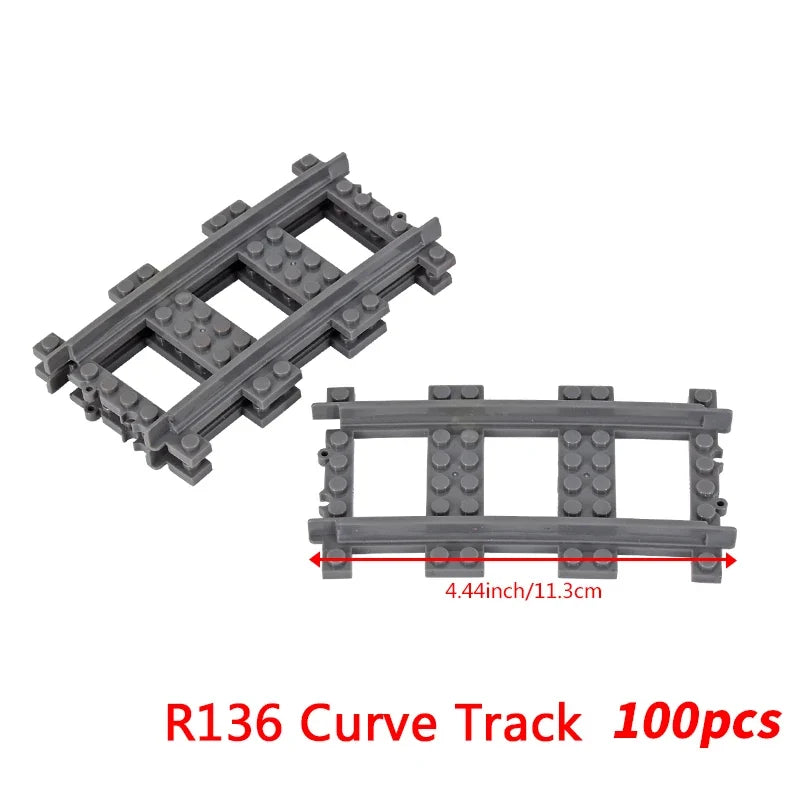Brick Train Curve Track Parts – view 38