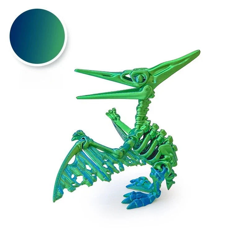 3D Printed Pterosaur Skeleton Model – view 9