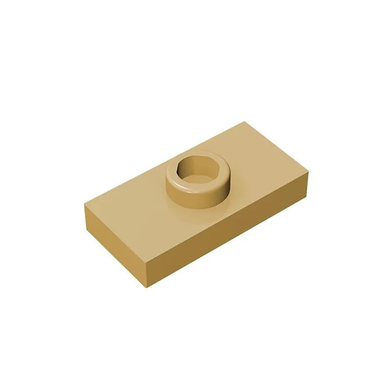 10PCS 1x2 Jumper Plates with Center Stud – view 16