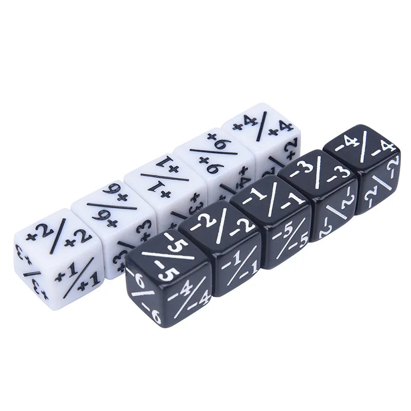 Positive & Negative Counting Dice (10PCS) – view 5