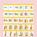 Wooden Stacking Blocks with Activity Cards – view 4