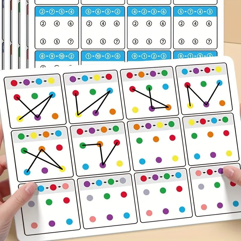 Visual Tracking Workbooks (6PCS)