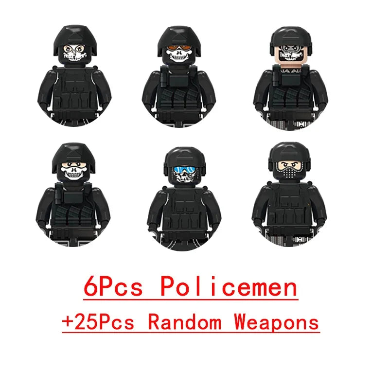 SWAT Armored Vehicle Brick Set – view 42