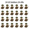 24PCS WWII Army Brick Figures – view 23