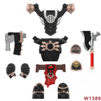 Skull Armor Building Block Figure – view 2
